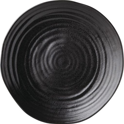 Utopia Tribeca Dinner Plate Ebony 280mm (Pack of 6) (GM052)