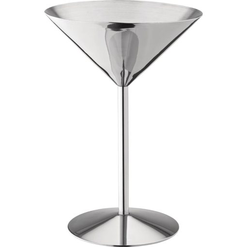 Utopia Stainless Steel Martini Glass 240ml (Pack of 6) (GM121)