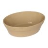 Olympia Stoneware Oval Pie Bowls 161 x 116mm (Pack of 6) (C108)