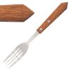 Olympia Steak Forks Wooden Handle (Pack of 12) (C137)