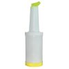 Vogue Juice Pour and Store Yellow (C175)