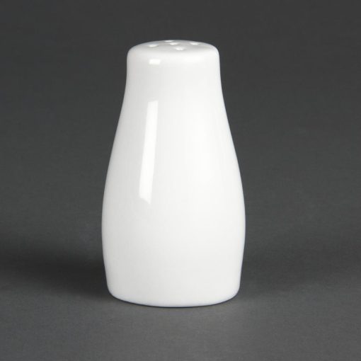 Olympia Whiteware Pepper Shakers 90mm (Pack of 12) (C214)