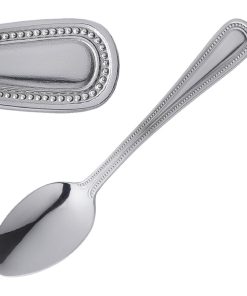 Olympia Bead Coffee Spoon (Pack of 12) (C218)