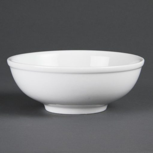 Olympia Whiteware Noodle Bowls 190mm (Pack of 6) (C329)