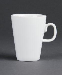 Olympia Whiteware Latte Mugs 310ml 11oz (Pack of 12) (C359)
