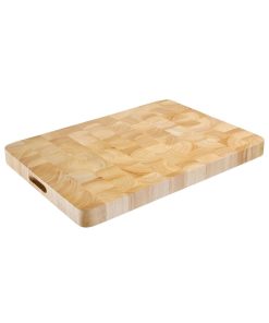 Vogue Rectangular Wooden Chopping Board Large (C460)