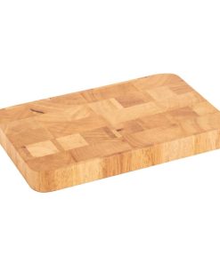 Vogue Rectangular Wooden Chopping Board Small (C461)