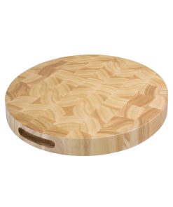 Vogue Round Wooden Chopping Board (C488)