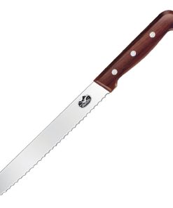 Victorinox Wooden Handled Serrated Bread Knife 21.5cm (C648)