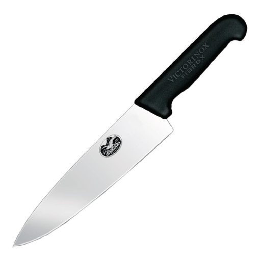 Victorinox Fibrox Carving Knife Extra Broad Blade 20.5cm (C662)
