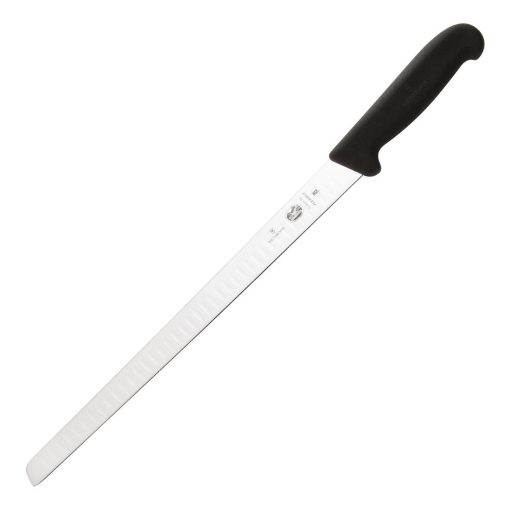 Victorinox Fibrox Scalloped Blade Salmon Knife 30.5cm (C664)