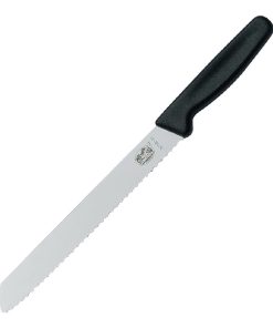 Victorinox Serrated Bread Knife Black 21.5cm (C666)