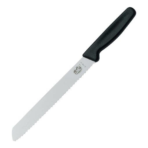 Victorinox Serrated Bread Knife Black 21.5cm (C666)