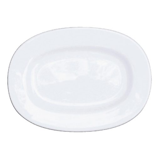 Churchill Alchemy Rimmed Oval Dishes 330mm (Pack of 6) (C716)