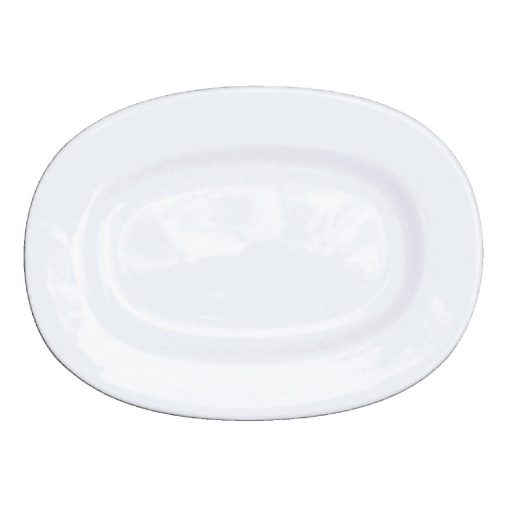 Churchill Alchemy Rimmed Oval Dishes 202mm (Pack of 12) (C721)