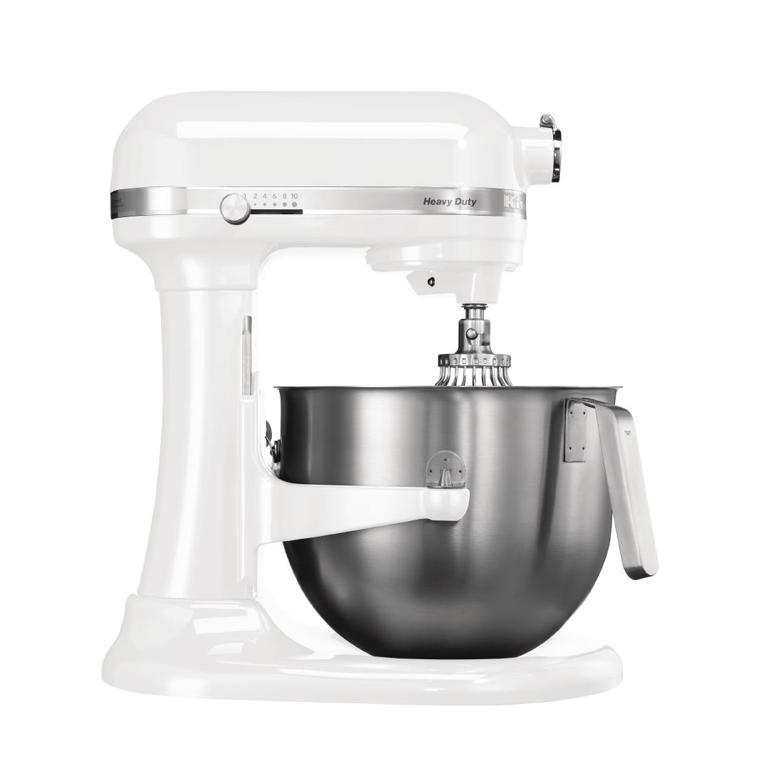 KitchenAid K45 Classic Tilt-Head Stand Mixer 4 3Ltr White 5K45SSBWH