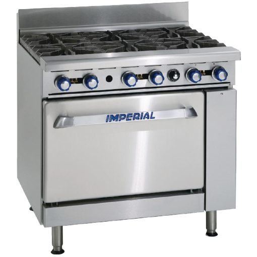Imperial 6 Burner Natural Gas Oven Range IR6-N (CB100-N)