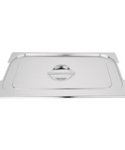 Vogue Stainless Steel 1/1 Gastronorm Handled Pan Lid (CB181)