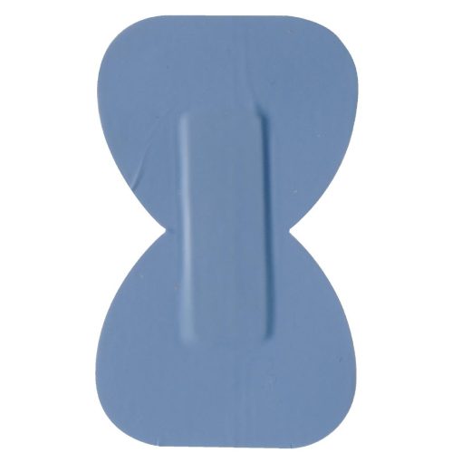 Standard Blue Fingertip Plasters (Pack of 50) (CB444)