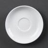 Olympia Whiteware Espresso Saucers (Pack of 12) (CB465)