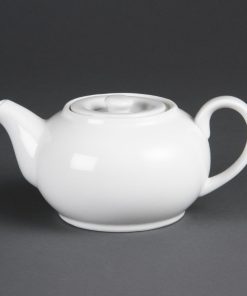Olympia Whiteware Teapots 852ml (Pack of 4) (CB474)