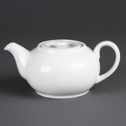 Olympia Whiteware Teapots 852ml (Pack of 4) (CB474)