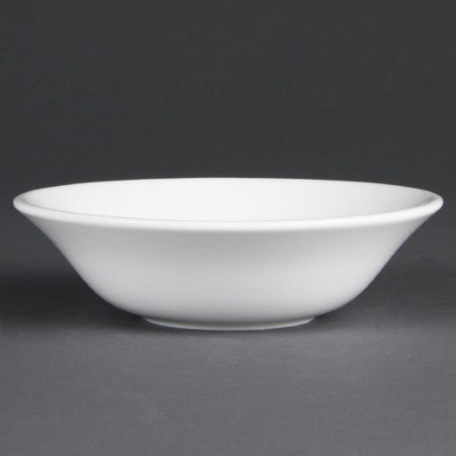 Olympia Whiteware Oatmeal Bowls 150mm 300ml (Pack of 12) (CB475)