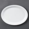 Olympia Whiteware Oval Platters 295mm (Pack of 6) (CB484)
