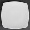 Olympia Whiteware Rounded Square Plates 270mm (Pack of 6) (CB493)