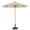 Bolero Round Parasol 3m Diameter Cream (CB516)