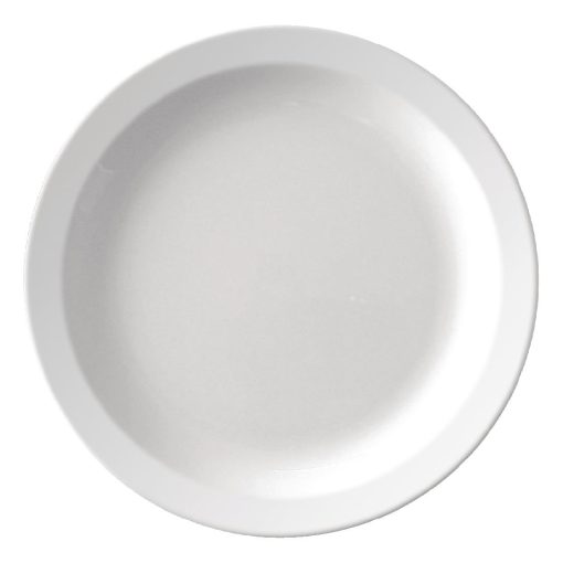 Kristallon Melamine Narrow Rimmed Plates 267mm (Pack of 12) (CB672)