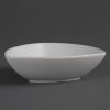 Olympia Whiteware Rounded Triangular Bowls 155mm (Pack of 6) (CB678)