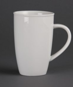 Olympia Whiteware Latte Mugs 400ml 14oz (Pack of 6) (CB700)