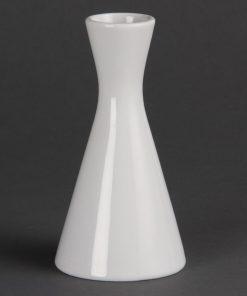 Olympia Whiteware Bud Vases 140mm (Pack of 6) (CB701)