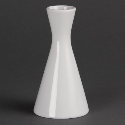 Olympia Whiteware Bud Vases 140mm (Pack of 6) (CB701)