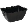 Kristallon Salad Crocks 750ml Black (CB757)