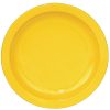 Kristallon Polycarbonate Plates Yellow 172mm (Pack of 12) (CB763)