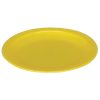 Kristallon Polycarbonate Plates Yellow 230mm (Pack of 12) (CB767)