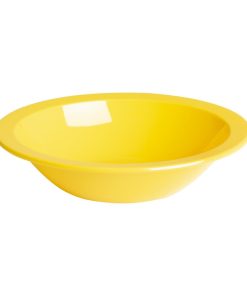 Kristallon Polycarbonate Bowls Yellow 172mm (Pack of 12) (CB771)