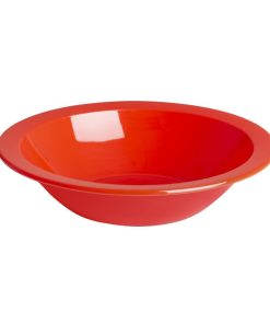 Kristallon Polycarbonate Bowls Red 172mm (Pack of 12) (CB774)