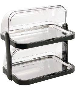 Double Decker Roll Top Cool Display Trays (CB794)