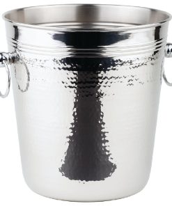 APS Hammered Stainless Steel Wine And Champagne Bucket (CB883)