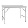 Vogue Stainless Steel Folding Table 1200mm (CB905)