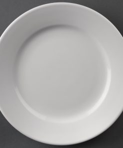 Athena Hotelware Wide Rimmed Plates 165mm (Pack of 12) (CC206)