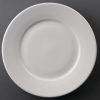 Athena Hotelware Wide Rimmed Plates 254mm (Pack of 12) (CC209)