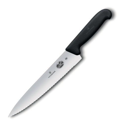 Victorinox Fibrox Serrated Carving Knife 25.5cm (CC267)