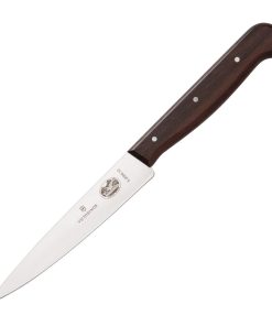 Victorinox Wooden Handled Kitchen Knife 12cm (CC268)