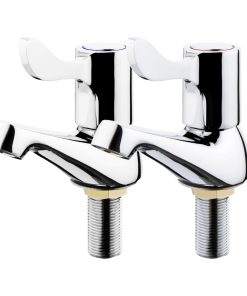 Vogue Lever Basin Taps (Pack of 2) (CC344)