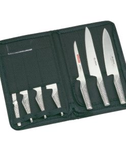 Global 7 Piece Knife Set with Case (CC390)