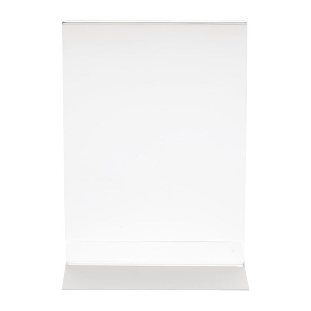 Upright Acrylic Menu Holder A5 (CC446) CaterSpeed